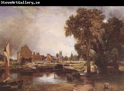 John Constable Dedham Lock and Mill (mk09)